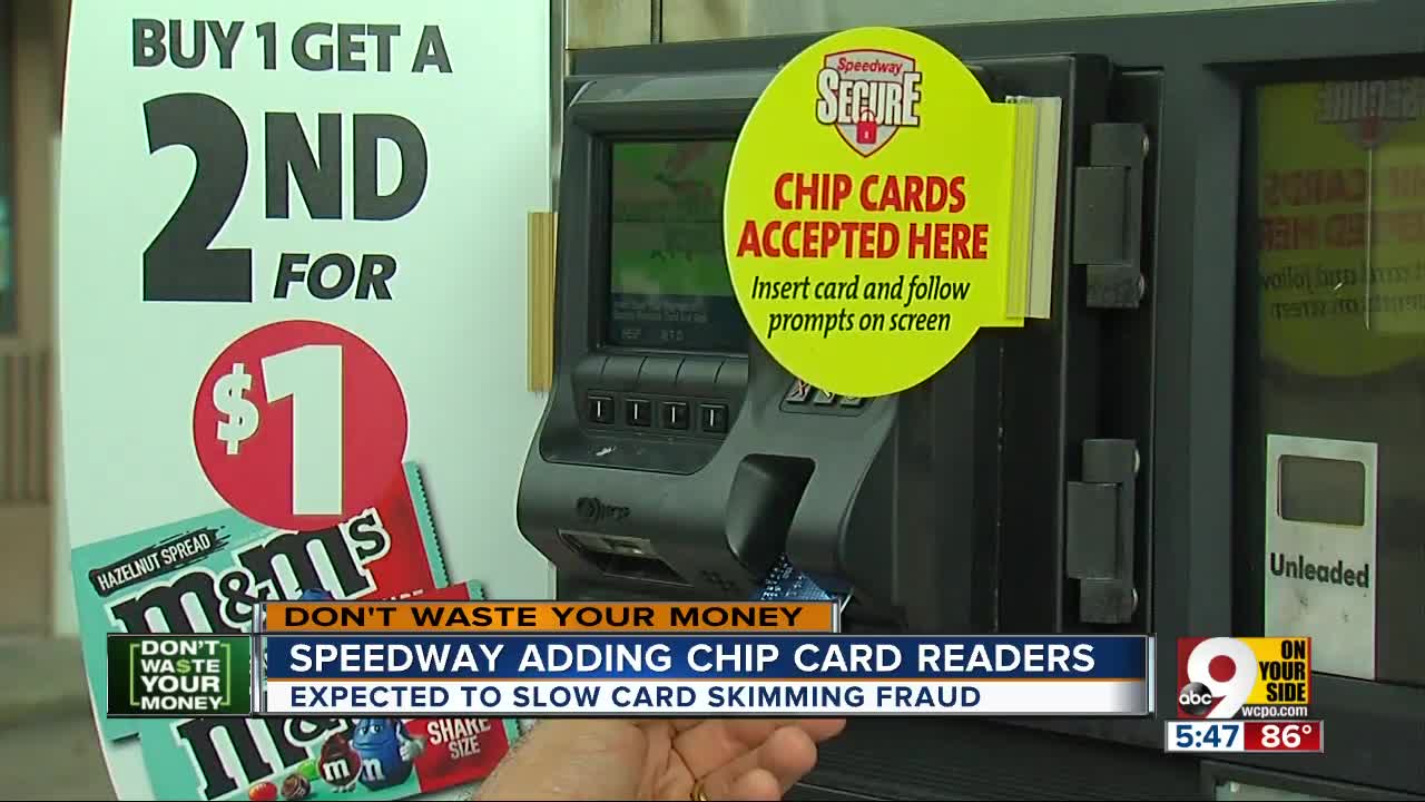 Speedway adding chip card readers to their gas pumps