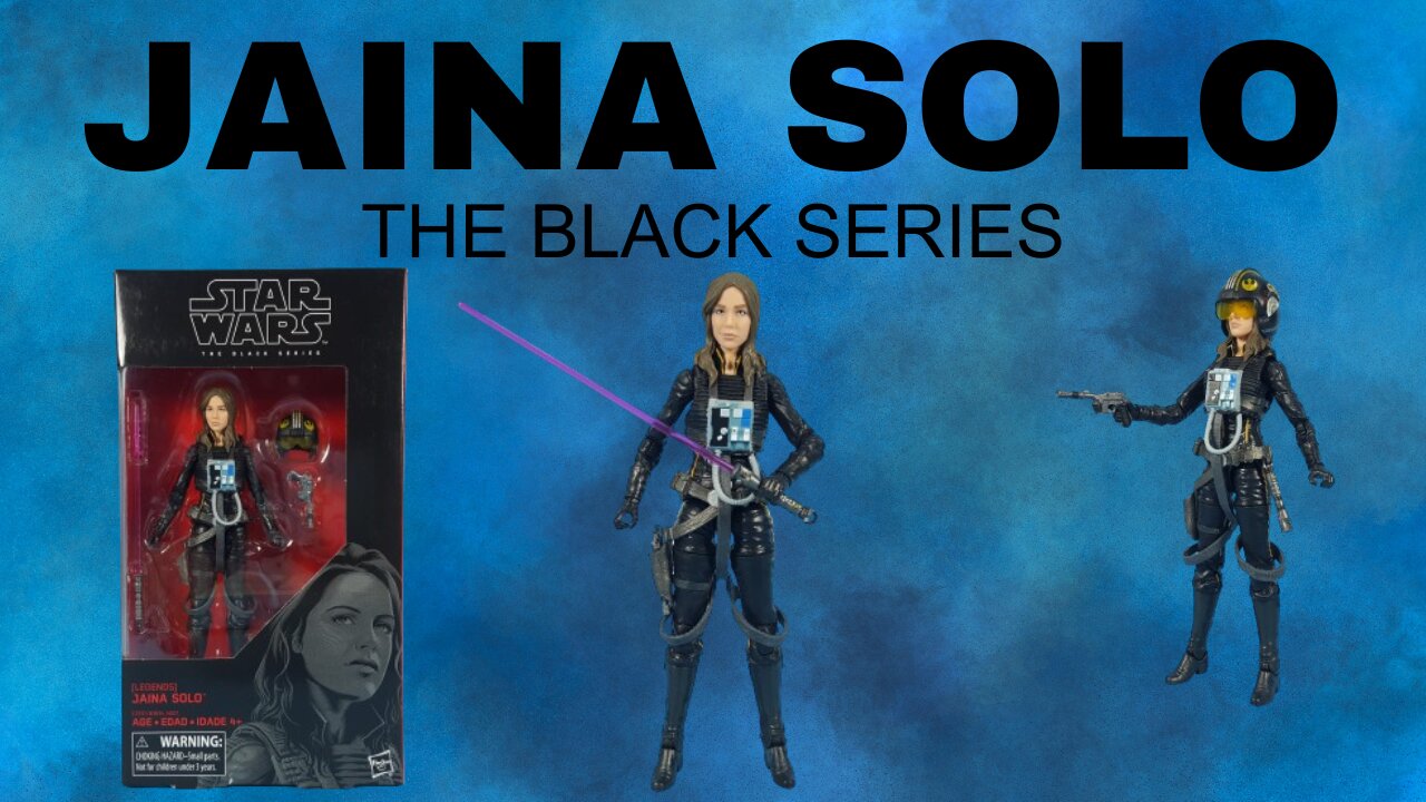 Star Wars Jaina Solo The Black Series.