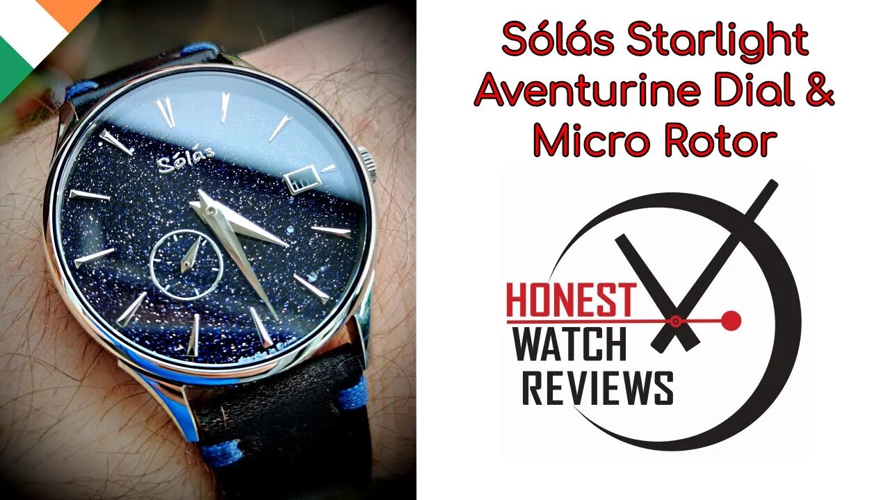 Sólás Starlight ✨ Aventurine Dial & Micro Rotor Irish Microbrand Honest Watch Review #HWR