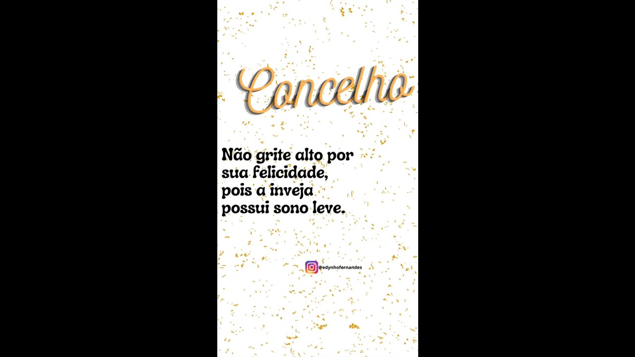 Concelho para você