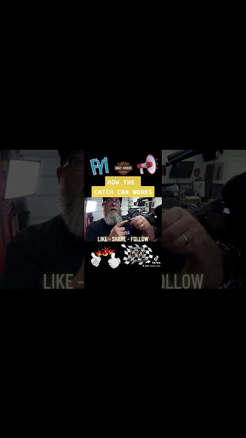 👀4-Stage Catch-Can For Harley External Breather System @sikbaggers #shorts