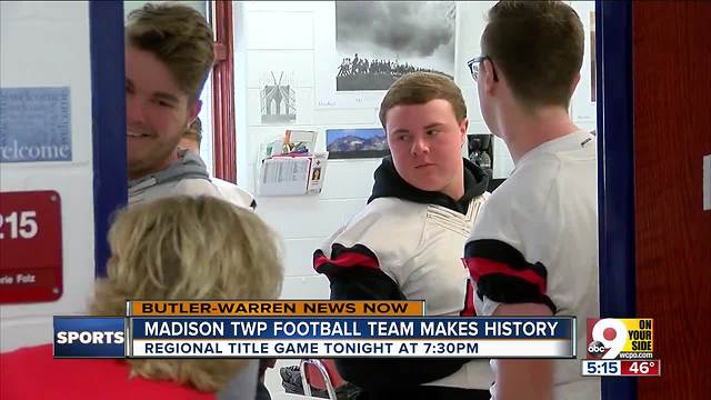 Tiny Madison Township is 'Mohawk Strong' for historic football team