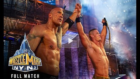 FULL MATCH — The Rock vs. John Cena - WWE Title Match: WrestleMania