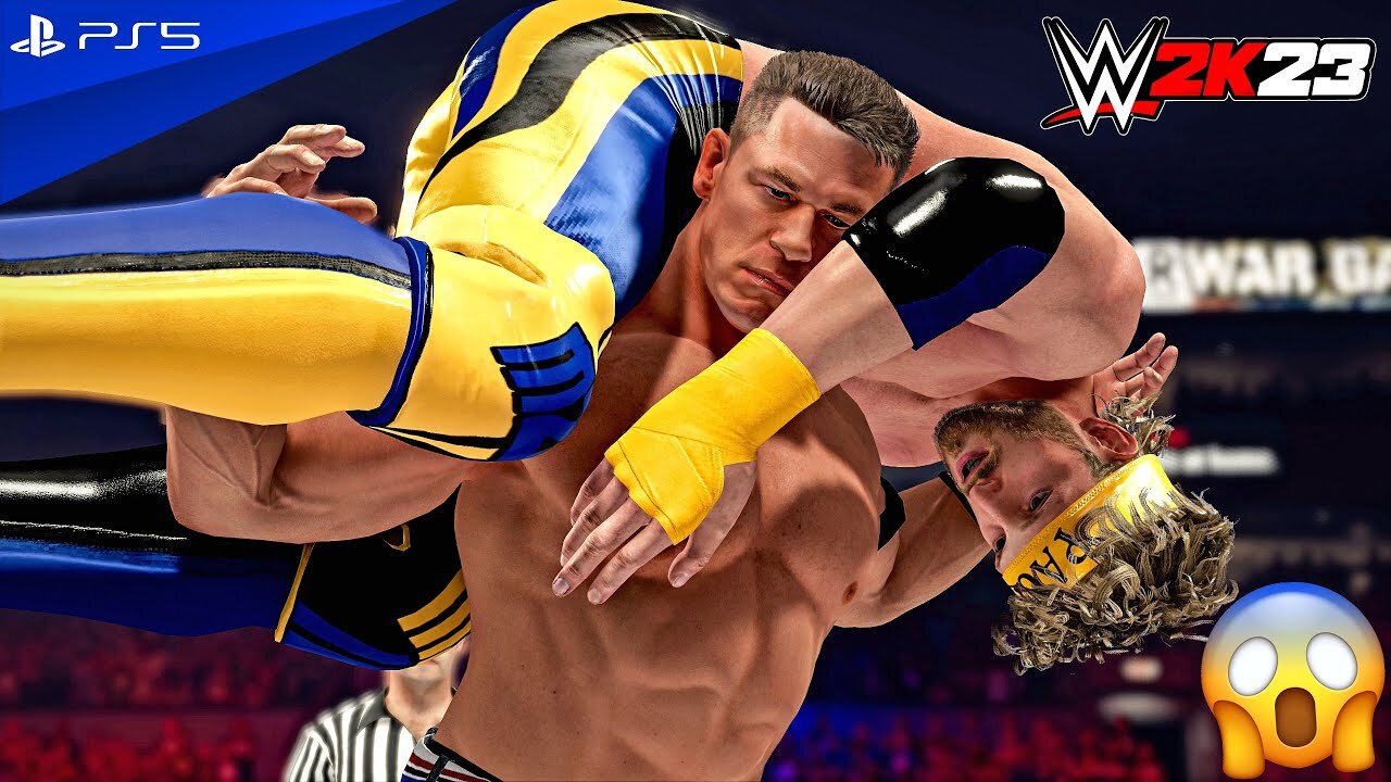 Logan Paul Vs John Cena WWE 2K23 Gameplay