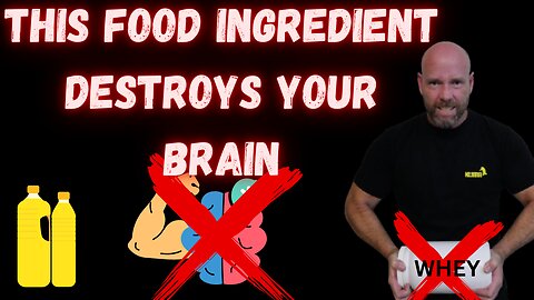 This BILLION dollar food ingredient makes you fat, and sick! (not sugar)