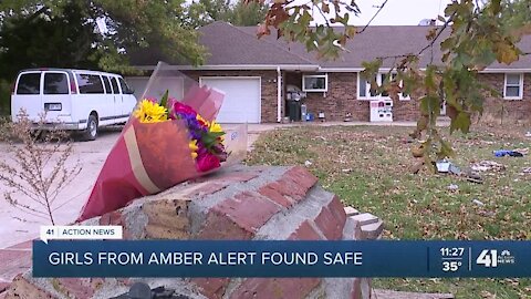 Girls from Amber Alert found safe; suspect in custody