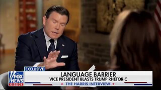 Bret Baier to Harris: ‘When Did You First Notice that Joe Biden’s Mental Faculties Appeared Diminished?’