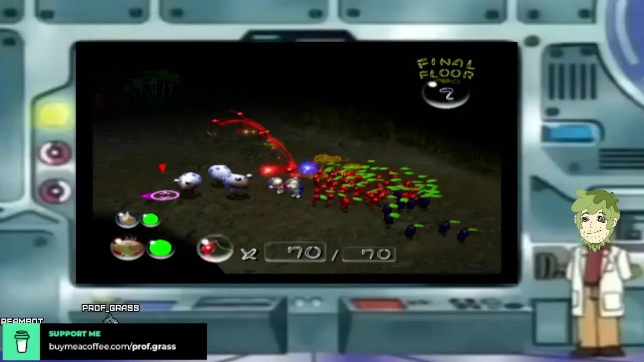 Prof.Grass Gaming: Pikmin 2 Day 1