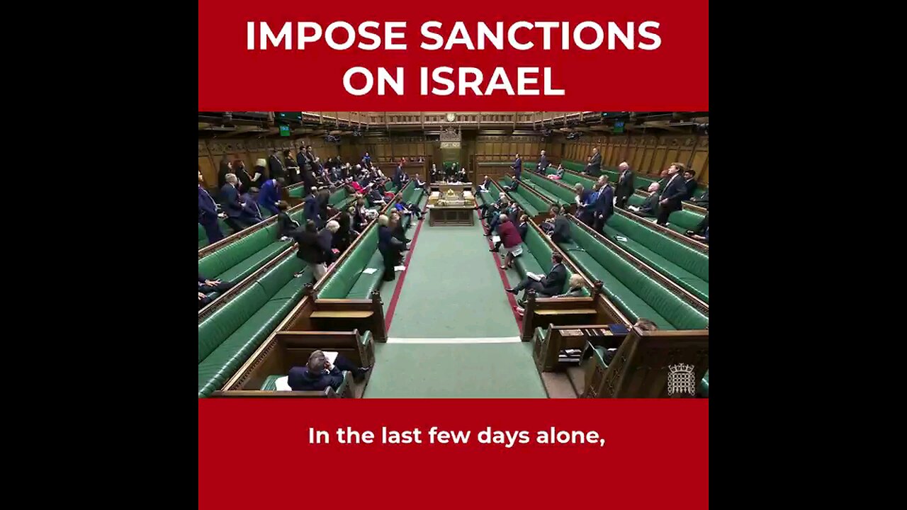 Over 50 MPs from seven parties have now backed my motion calling for sanctions on Israel.