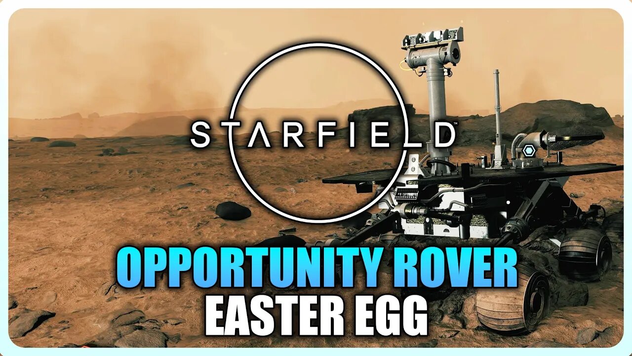 Starfield - Mars Opportunity Rover Easter Egg