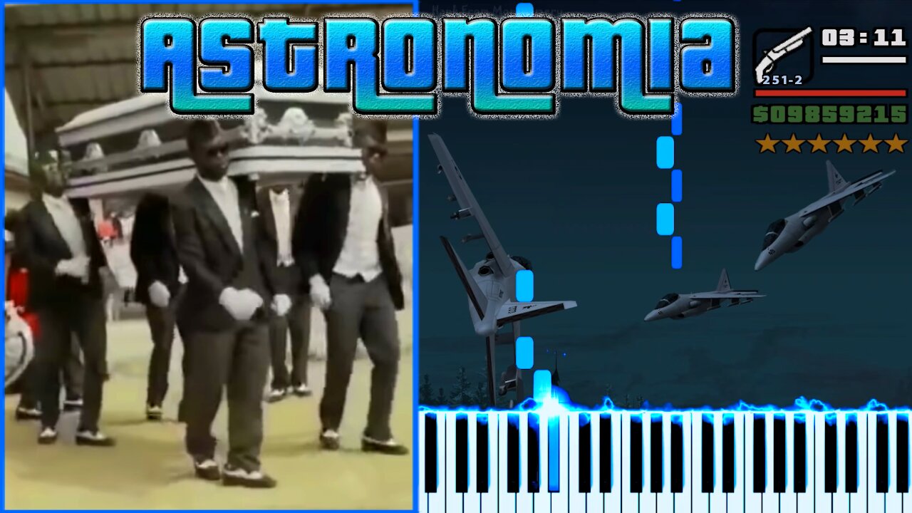 Hydra sings Astronomia by Tony Igy || Coffin Dance Meme Cover