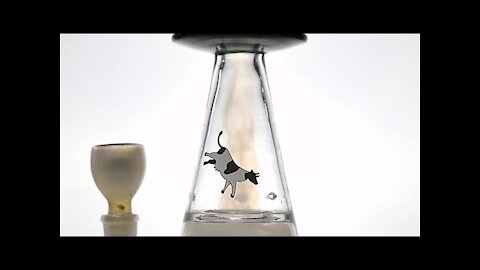 HEMPER GLASS: UFO Bong Function
