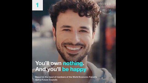 Original WEF "You Will Own Nothing and Be Happy" Great Reset