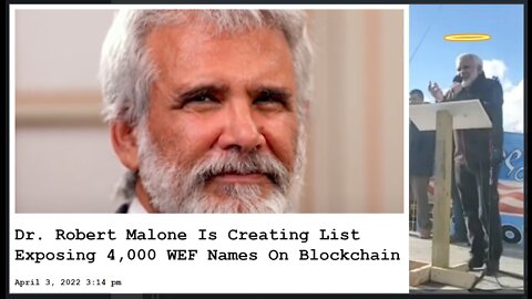 He's Making A List, And 'Prison Won't Be Enough For These People!' Dr. Robert Malone VS. WEF!