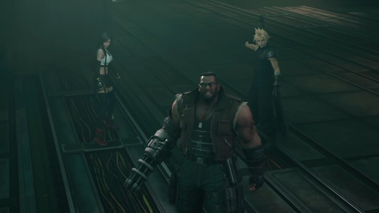 Final Fantasy 7 Remake Chapter 5 Crab Warden Boss Fight PC AMD 5800X RTX 4070 TI Super