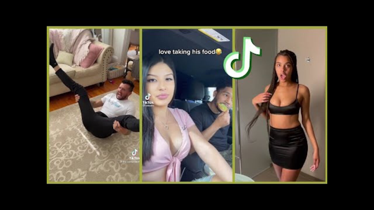 Did she really take his food ?!! 😜 Tiktok couple pranks