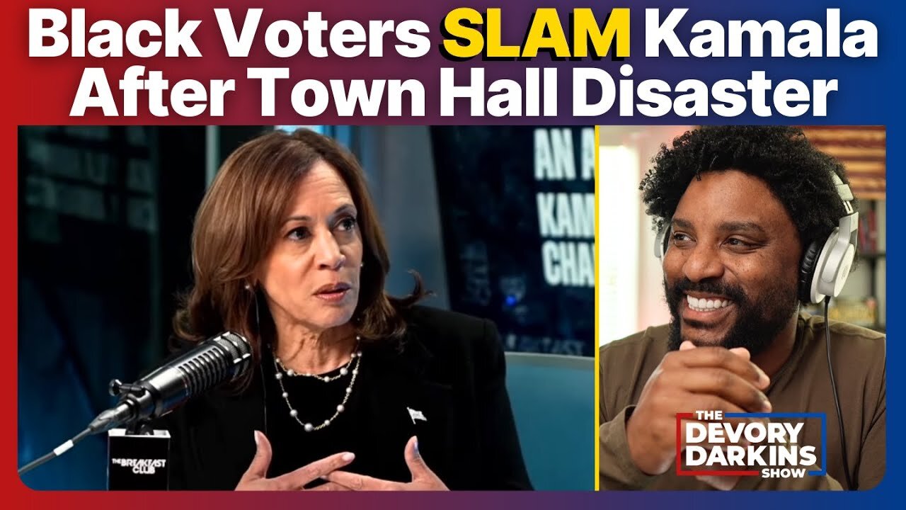 Black Voters DESTROY Kamala After OUT OF TOUCH Town Hall