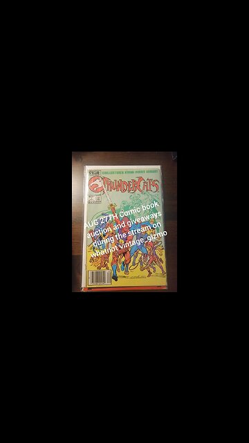 Aug 27TH Saturday comic book auction on whatnot vintage_gizmo