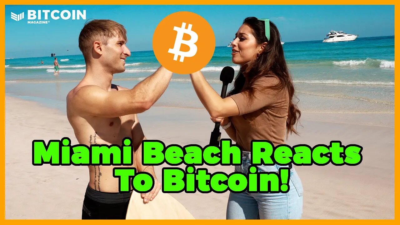 People Have Crazy Investments! - Miami Beach Reacts to Bitcoin