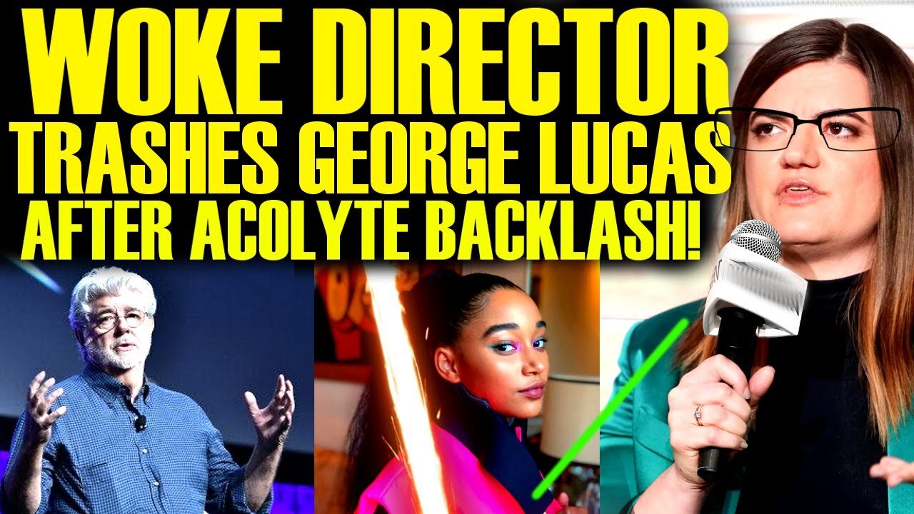 WOKE STAR WARS DIRECTOR ATTACKS GEORGE LUCAS AFTER THE ACOLYTE BACKLASH! Disney Hates Fans