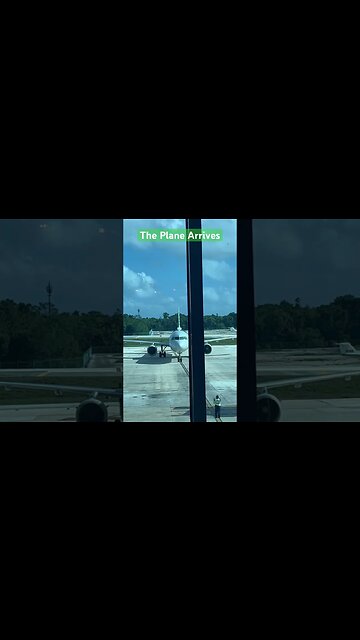 The Plane Arrives #shorts