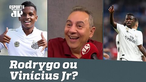 QUEM é melhor, torcedor? Vinícius Jr ou Rodrygo?