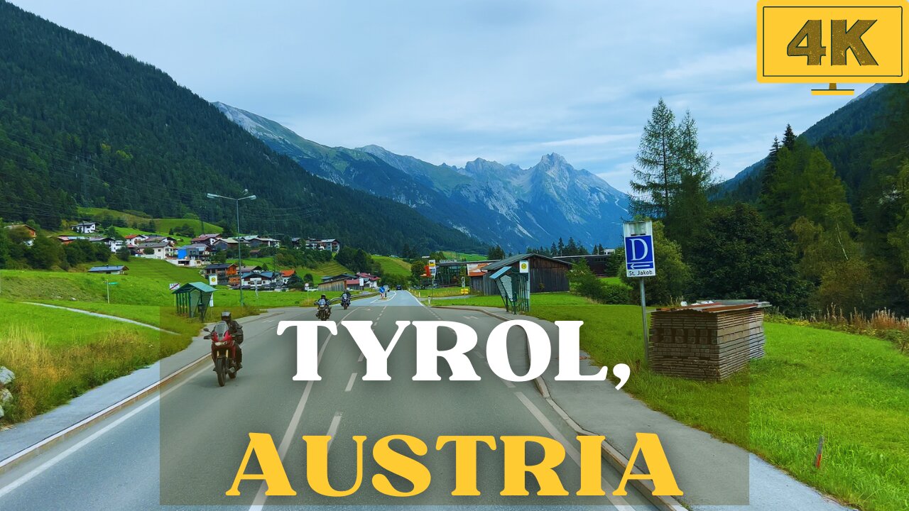 Scenic Drive Through Tyrol, Austria: Stunning Tunnels and Alpine Villages