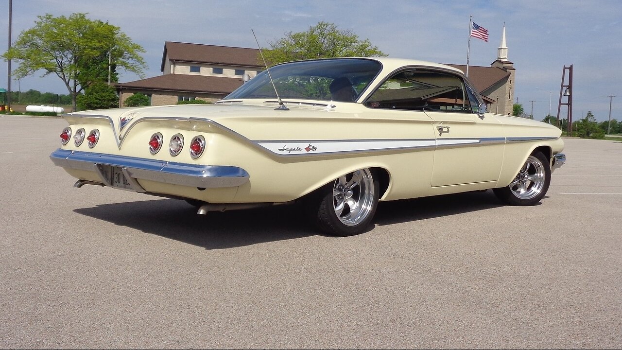 1961 Chevrolet Impala Sport Coupe Hardtop Bubble Top 348 in Cream on My Car Story with Lou Costabile