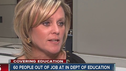 Lots of layoffs at the Department of Education