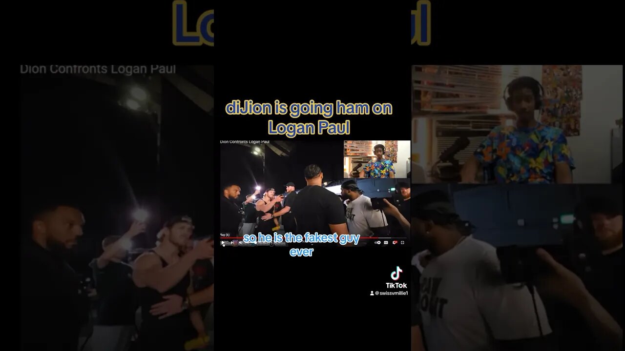 #loganpaul is trying to take his frustration at #jidion for no reason 😔 #meme