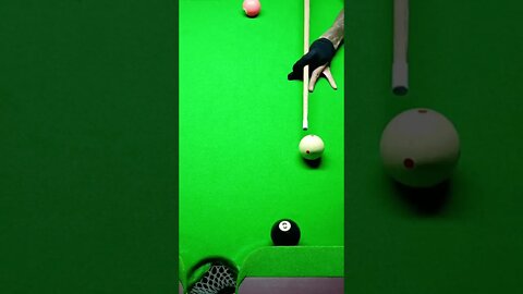 Amazing Trick: Best Foul Trick Shot #shorts #snooker #billiards