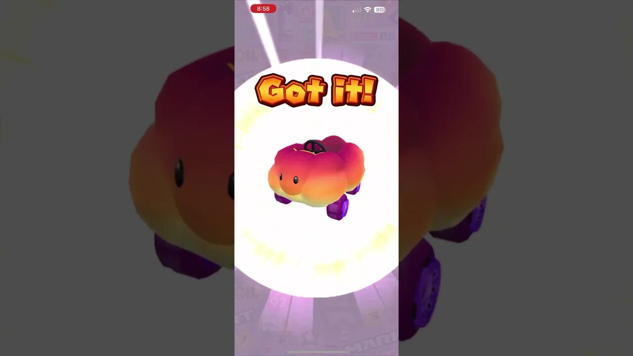 Mario Kart Tour - Ninja Tour Gift Gold Pipe Pull