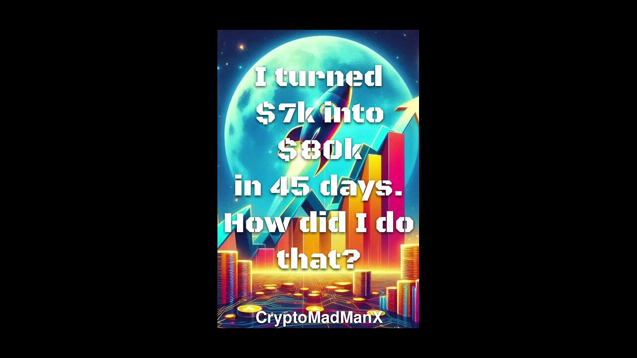 I turned $7k into $80k in 45 days. How did I do it?