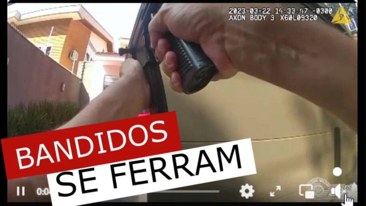 Ação policial prende bandidos que assaltavam uma casa e mantinham duas mulheres e uma criança presas