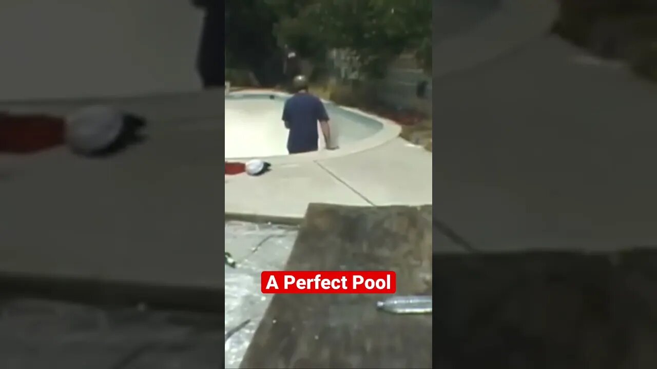 Walking Up To A PERFECT POOL #poolskateboarding #skateboarding #poolskating