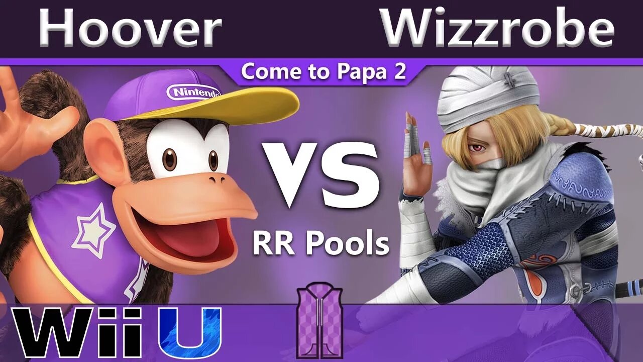 Hoover (Diddy Kong) vs. COG|Wizzrobe (Sheik) - Wii U RR Pools - CTP2