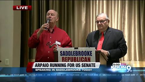 Arpaio to speak in Saddlebooke