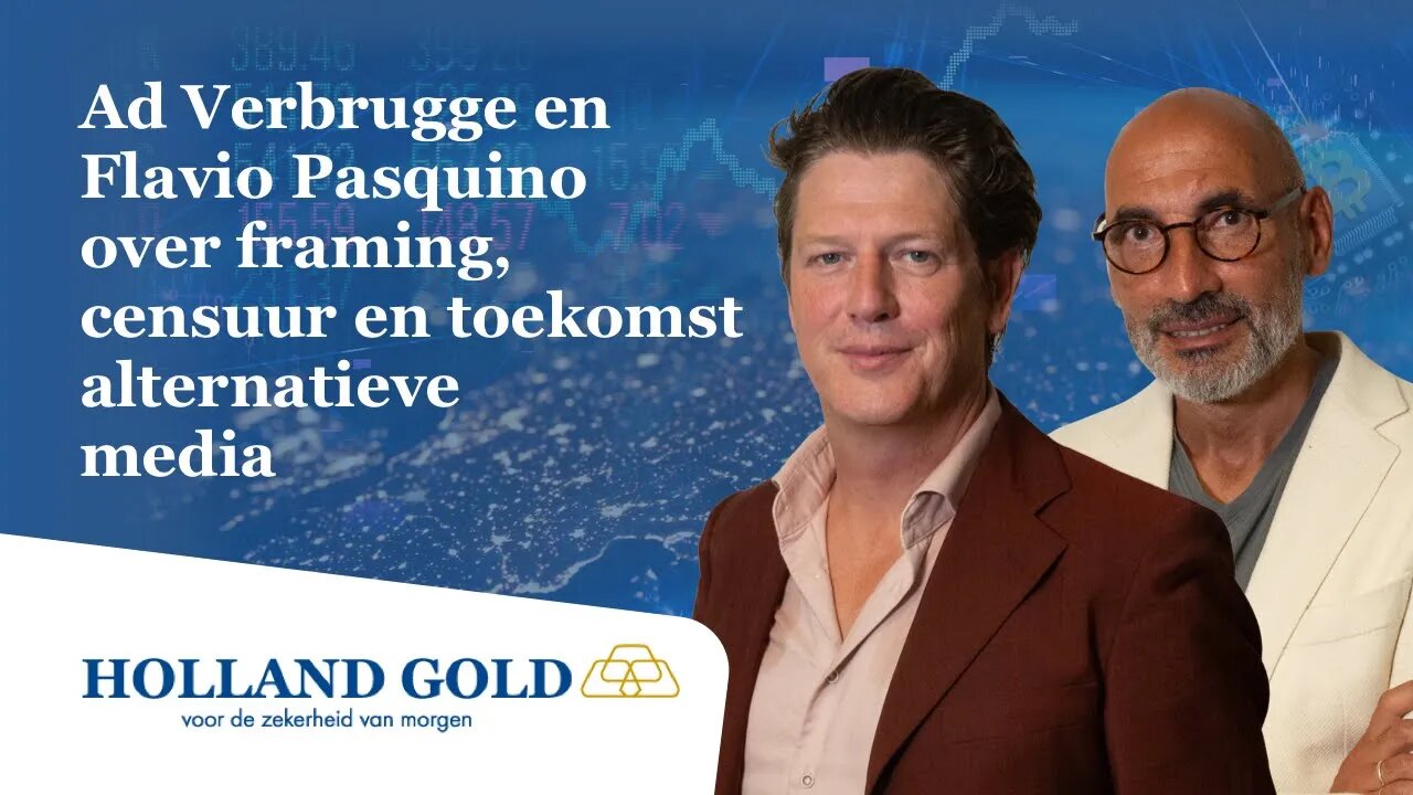 Ad Verbrugge en Flavio Pasquino over framing, censuur en toekomst alternatieve media