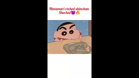 Himawari rocked shinchan shocked 😈🔥