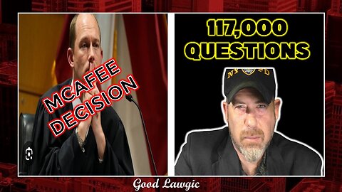 Viewers' Discretion: McAfee's Odor Of Cowardice; 117,000 Questions About My Former Business