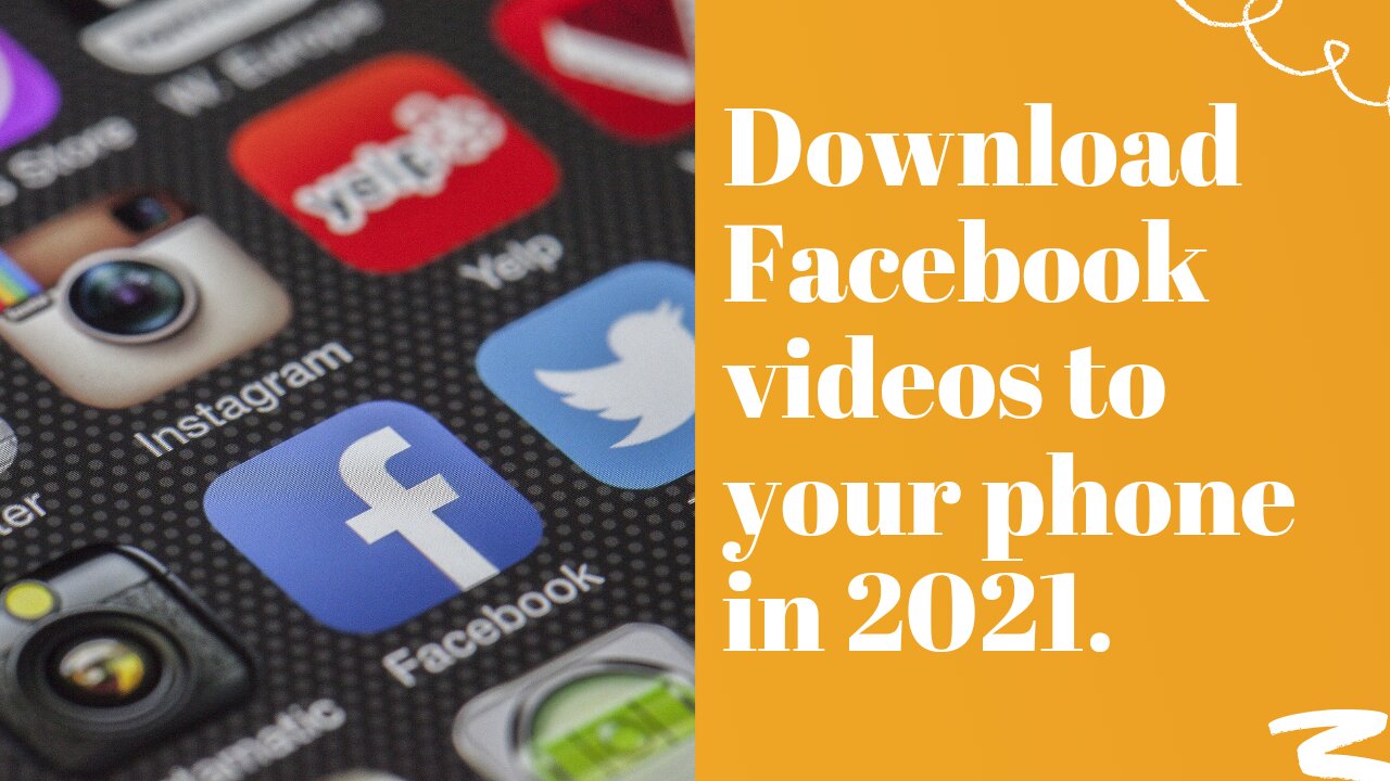 How to download Facebook videos in your gallery.