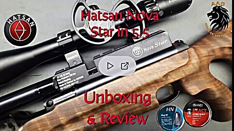 Hatsan Nova Star in 5.5mm Unboxing and Review