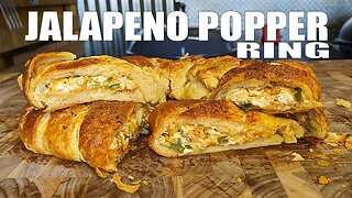 Crescent Roll Recipe on a Kettle Grill #neverendingpoppers