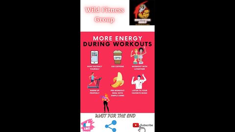 🔥More energy during workouts🔥#shorts🔥#fitnessshorts🔥#wildfitnessgroup🔥18 march 2022🔥