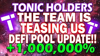 TECTONIC CRYPTO BREAKING NEWS!!🔥 TONIC COIN 400X RISE *URGENT UPDATE*