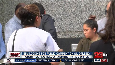 Hearing, rally on oil drilling