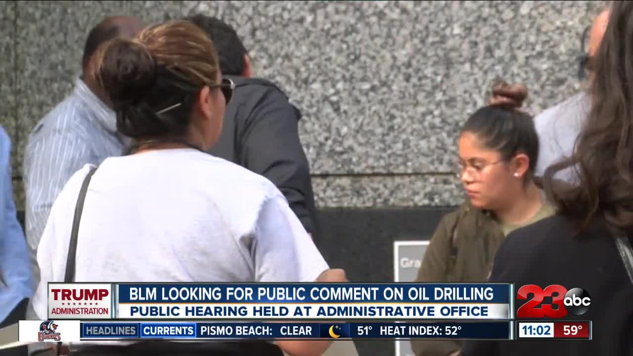 Hearing, rally on oil drilling