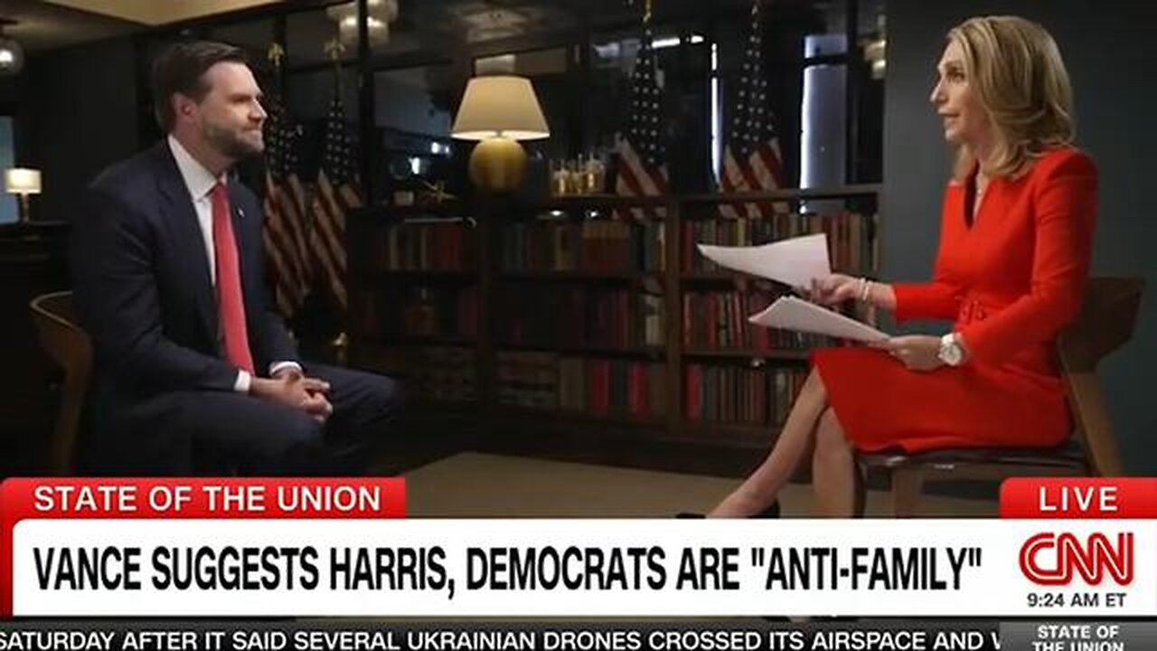 Hahahahaha... JD Vance Interviewed By CNN Propagandist Dana Bash