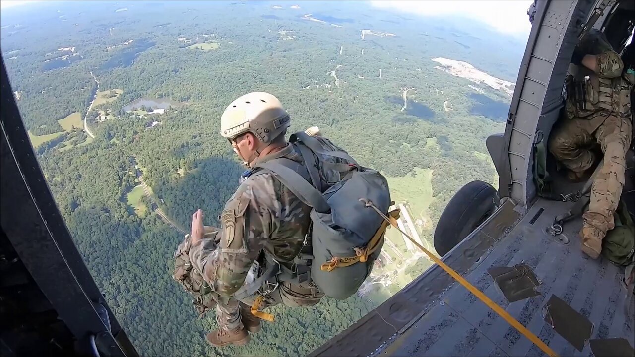 Ranger Training Battalion Black Hawk Jump