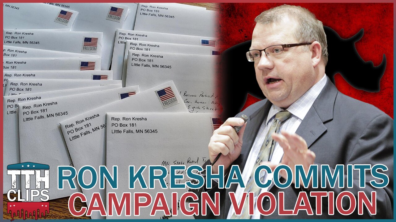 Rep Ron Kresha Commits Blatant Campaign Violation